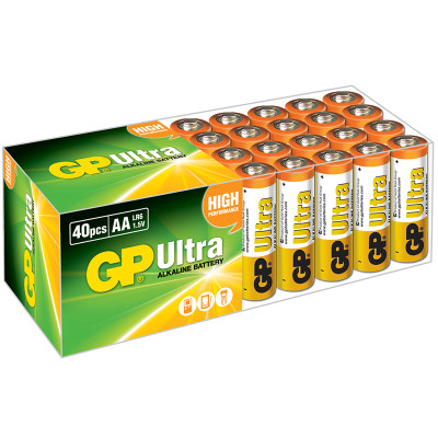 Gp GP15AU-2U2 LR6 Ultra Alkalin 40Lı Pil 355,164